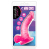 NATURALLY YOURS 4INCH MINI COCK PINK