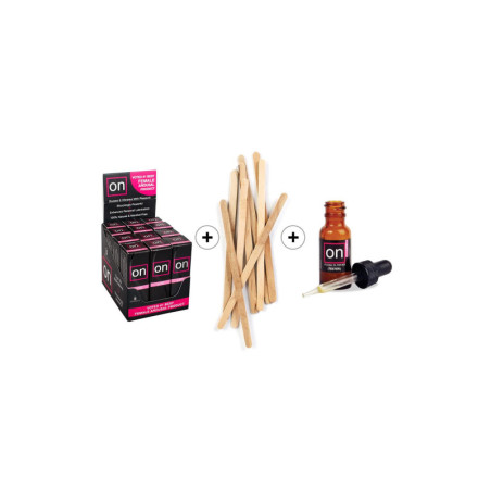 SENSUVA ON AROUSAL OIL  ASSORTED 12 PIECE AND TESTER STICKS