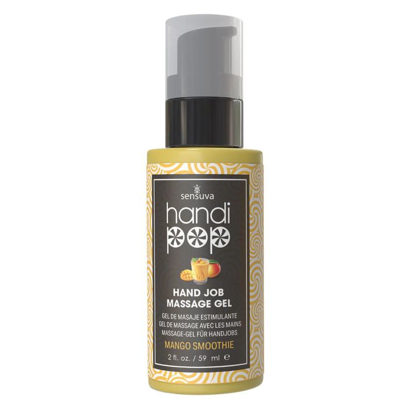 SENSUVA HANDIPOP EDIBLE MASSAGE GEL MANGO SMOOTHIE 59ML