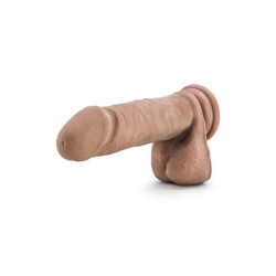 AU NATUREL 8INCH SENSA FEEL DILDO LATIN