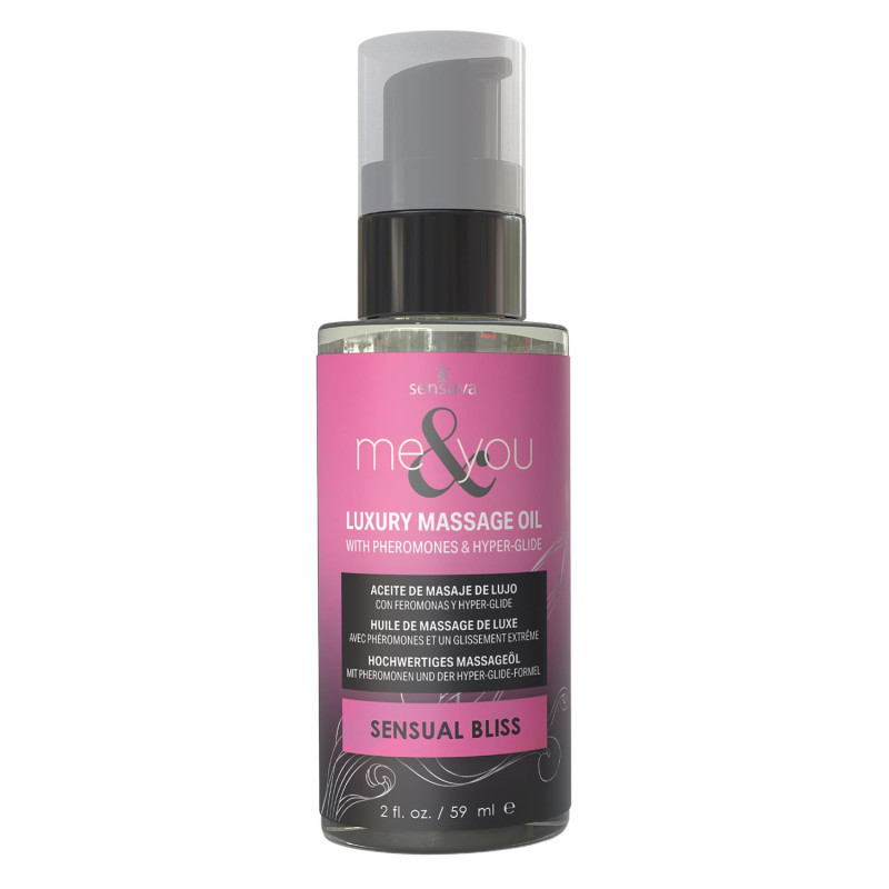 SENSUVA ME AND YOU MASSAGE OIL SENSUAL BLISS  59ML