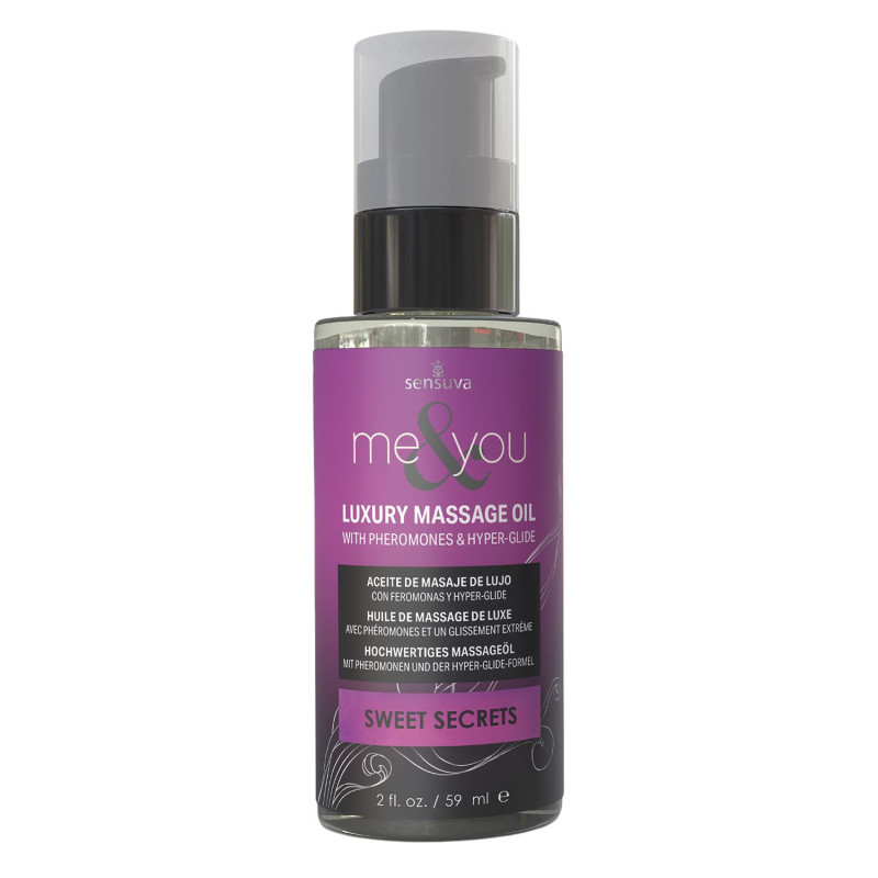 SENSUVA ME AND YOU MASSAGE OIL SWEET SECRETS  59ML