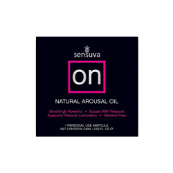 SENSUVA ON ORIGINAL AROUSAL OIL AMPOULE PACKET