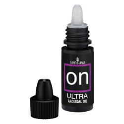 SENSUVA ON ULTRA AROUSAL OIL 5ML SMALL BOX 12 PIECE TESTER DISPLAY