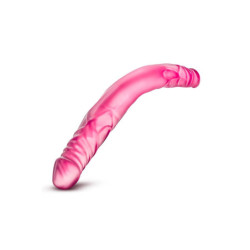 B YOURS 14INCH DOUBLE DILDO PINK