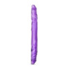 B YOURS 14INCH DOUBLE DILDO PURPLE