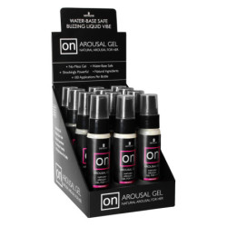 SENSUVA ON ORIGINAL AROUSAL GEL 12 PIECE DISPLAY