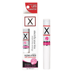 SENSUVA X ON THE LIPS BUZZING LIP BALM BUBBLE GUM