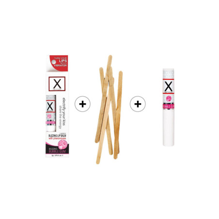 SENSUVA X ON THE LIPS BUBBLE GUM 12 PIECE REFILL PACK