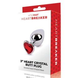 HEARTBREAKER METAL BUTT PLUG MEDIUM