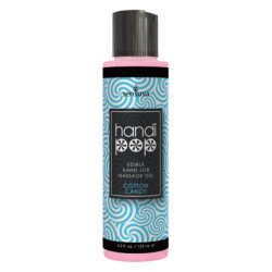 SENSUVA HANDIPOP EDIBLE MASSAGE GEL COTTON CANDY 125ML