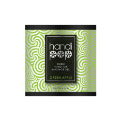 SENSUVA HANDIPOP EDIBLE MASSAGE GEL GREEN APPLE 6 ML