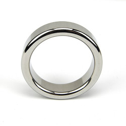 Bound to Please Metalen haan en bal ring - 40mm