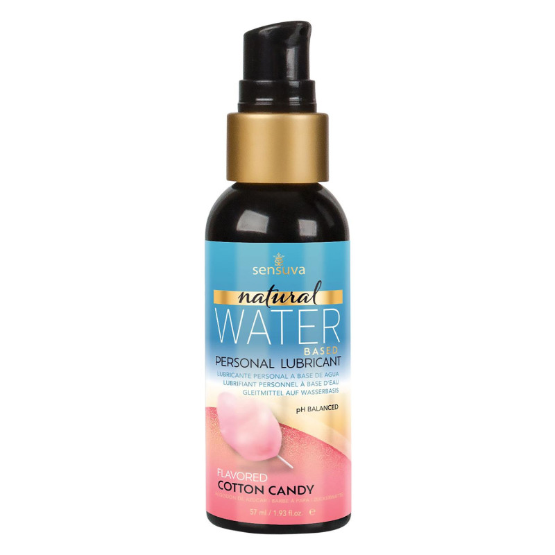 SENSUVA NATURAL WATER-BASED PERSONAL LUBRICANT COTTON CANDY 57ML