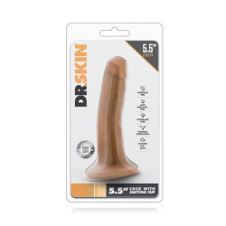 DR. SKIN 5.5INCH COCK WITH SUCTION CUP