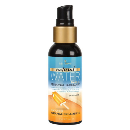 SENSUVA NATURAL WATER-BASED PERSONAL LUBRICANT ORANGE CREAMSICLE 57ML