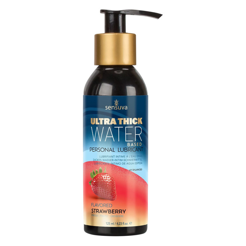 SENSUVA ULTRA–THICK WATER-BASED PERSONAL LUBRICANT ORIGINAL UNFLAVORED 125ML