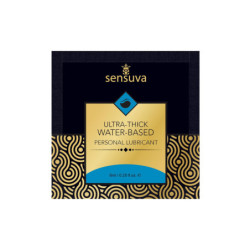 SENSUVA ULTRA–THICK WATER-BASED PERSONAL LUBRICANT ORIGINAL UNFLAVORED 6 ML