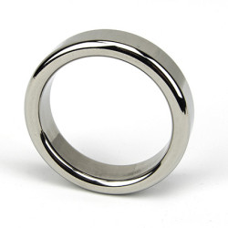 Bound to Please Metalen haan en bal ring - 45mm