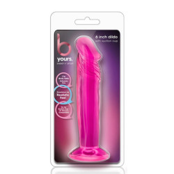 B YOURS SWEET N SMALL 6INCH DILDO PINK