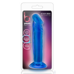 B YOURS SWEET N SMALL 6INCH DILDO BLUE