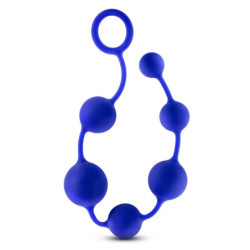 PERFORMANCE SILICONE ANAL BEADS INDIGO