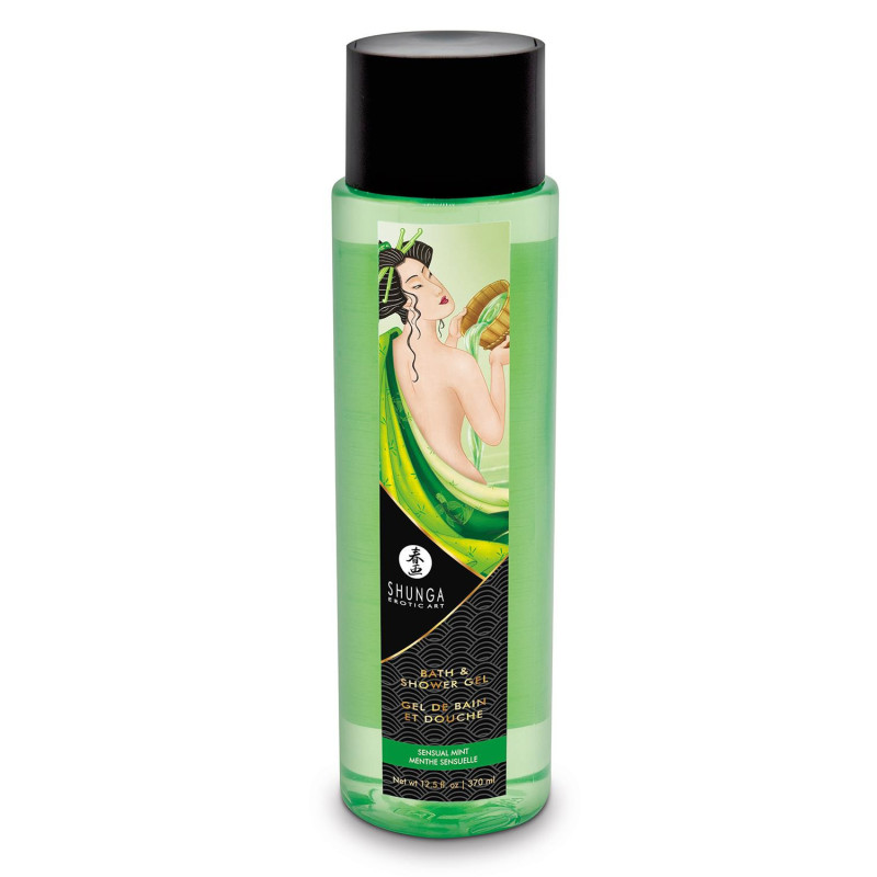 SHUNGA KISSABLE BATH AND SHOWER GEL SENSUAL MINT 370 ML