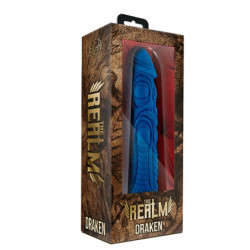 THE REALM DRAKEN LOCK ON DILDO BLUE