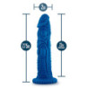 THE REALM DRAKEN LOCK ON DILDO BLUE