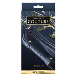 BONDAGE COUTURE FLOGGER BLUE