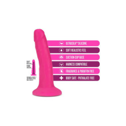 NEO ELITE 6INCH COCK NEON PINK