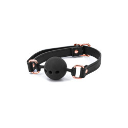 BONDAGE COUTURE BALL GAG  BLACK