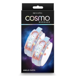 COSMO BONDAGE ANKLE CUFFS RAINBOW