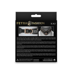 FETISH & FASHION KALI COLLAR BLACK