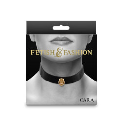 FETISH & FASHION CARA COLLAR BLACK