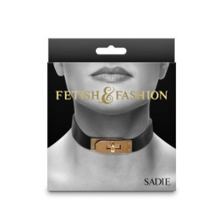 FETISH & FASHION SADIE COLLAR BLACK