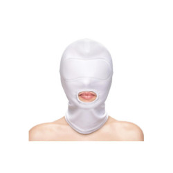 FETISH & FASHION MOUTH HOOD WHITE