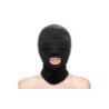 FETISH & FASHION MOUTH HOOD BLACK