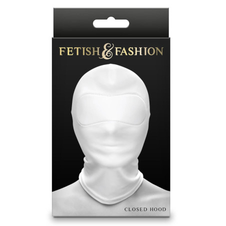 FETISH & FASHION CLOSED HOOD WHITE