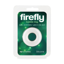 FIREFLY BUBBLE RING SMALL WHITE