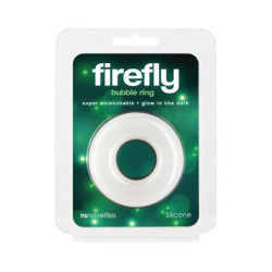 FIREFLY BUBBLE RING LARGE WHITE