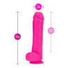 AU NATUREL BOLD BIG JOHN 11 INCH DILDO PINK