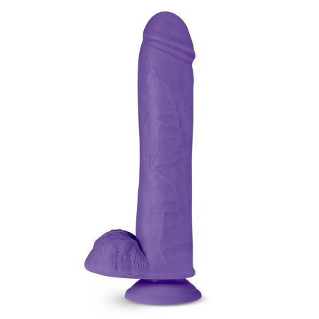 AU NATUREL BOLD BIG JOHN 11 INCH DILDO PURPLE