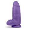 AU NATUREL BOLD CHUB 10 INCH DILDO PURPLE