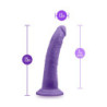 AU NATUREL BOLD JACK 7 INCH DILDO PURPLE