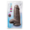 AU NATUREL CHUB 10 INCH DILDO CHOCOLATE