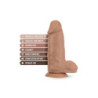 AU NATUREL CHUB 10 INCH DILDO MOCHA