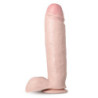 AU NATUREL HUGE 10 INCH DILDO VANILLA