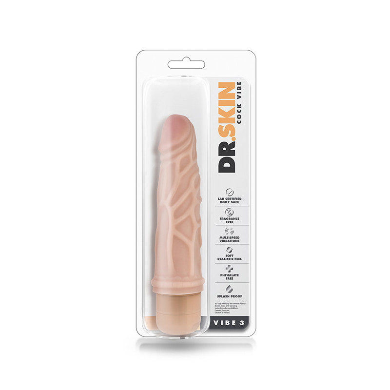 DR. SKIN COCK VIBE 3 FLESH