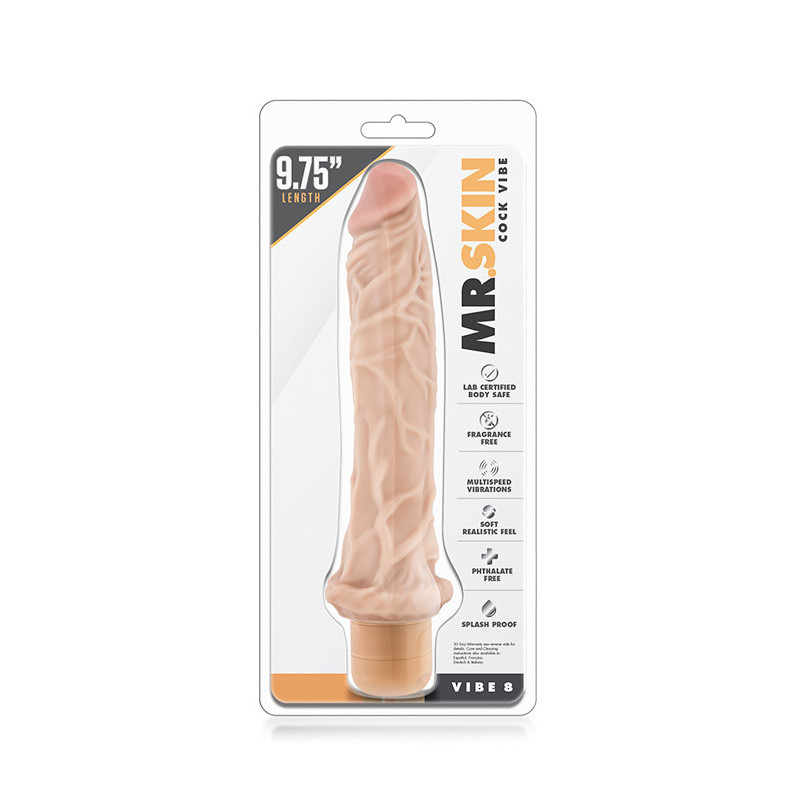 DR. SKIN COCK VIBE 8 FLESH